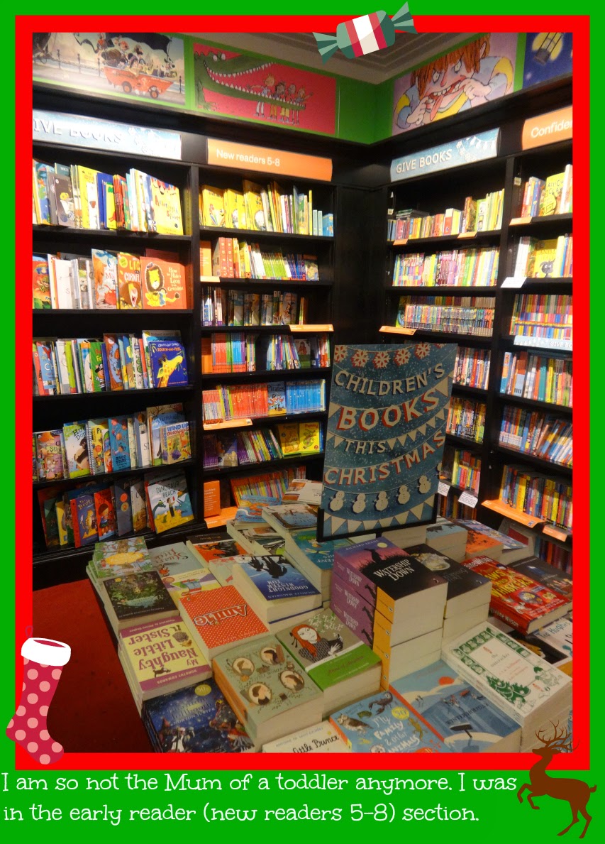 Layout of the childrens corner of waterstones