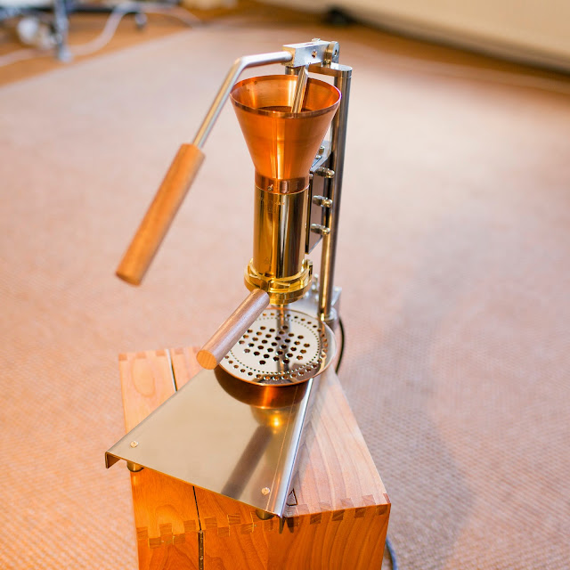 Strietman CT2 manual lever espresso machine. Premium brewing