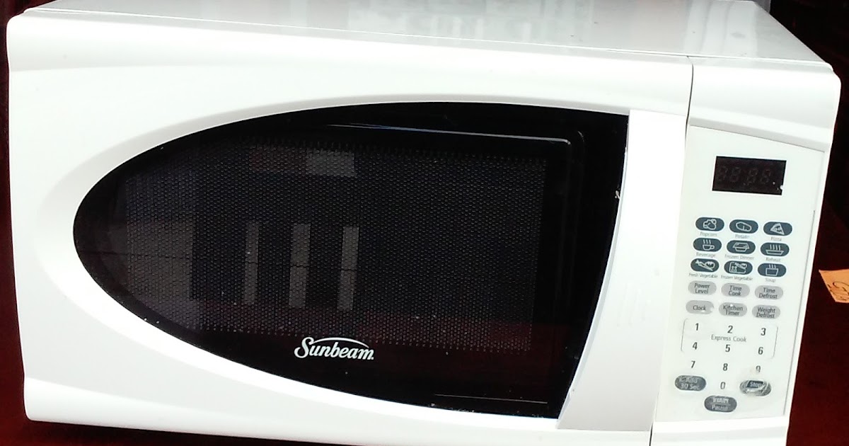 UHURU FURNITURE & COLLECTIBLES SOLD Sunbeam Microwave with Manual 25