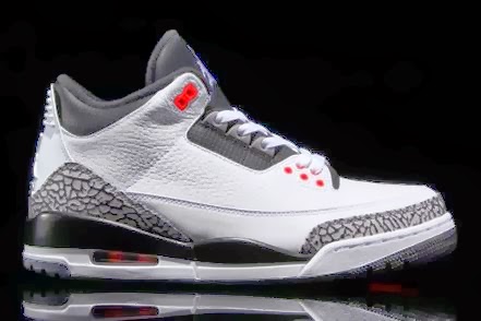 jordan 3 infrared black laces