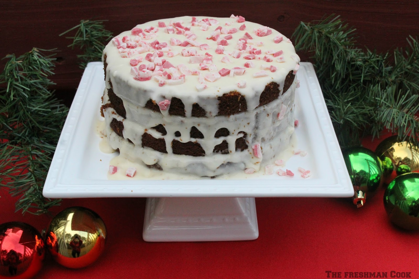 Gingerbread Layer Cake Recipe by The Redhead Baker