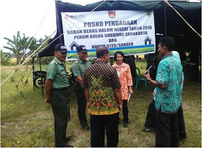 KORAMIL-09/SAMBUNGMACAN DIRIKAN POSKO PENYERAPAN GABAH KORAMIL-09/SAMBUNGMACAN DIRIKAN POSKO PENYERAPAN GABAH