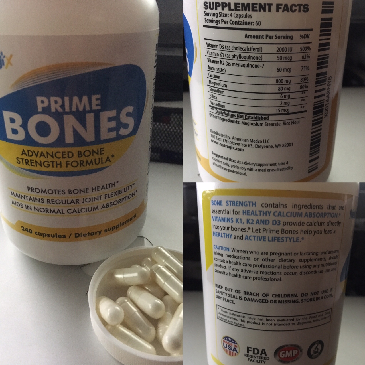 My Product reviews Prime Bones By Natrogix