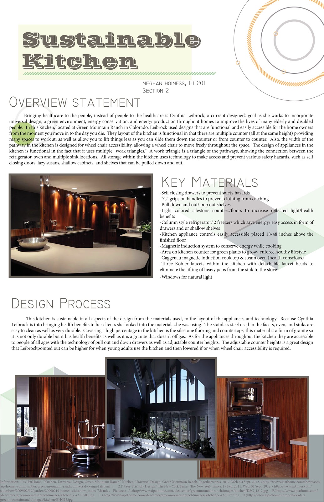 Meghan's Interior Design: Sustainable Kitchen