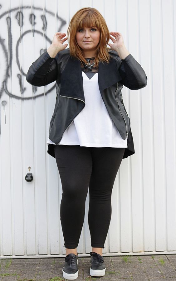 11 look con zapatillas súper chic para gorditas