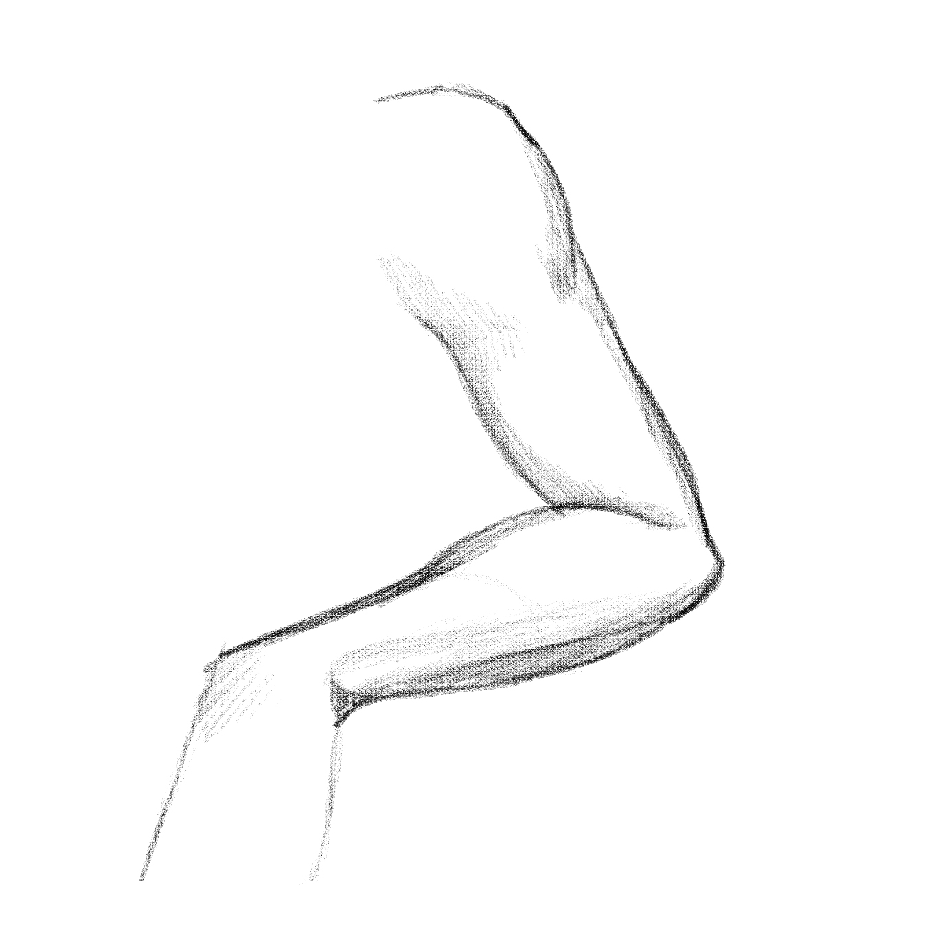 MA Animation work in progress Drawing an arm