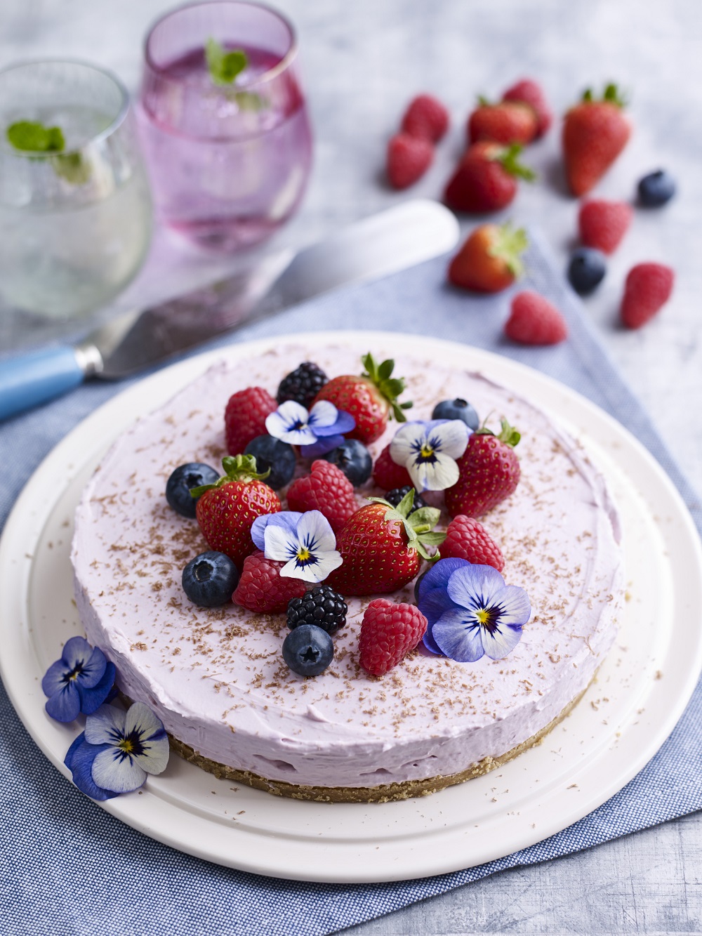 Create A Delicious BerryWorld Mixed Berry Cheesecake BerryWorld Mixed Berry Cheesecake anyone?