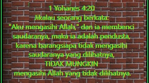 Ayat Ayat Alkitab Tentang Cinta Kasih Persaudaraan