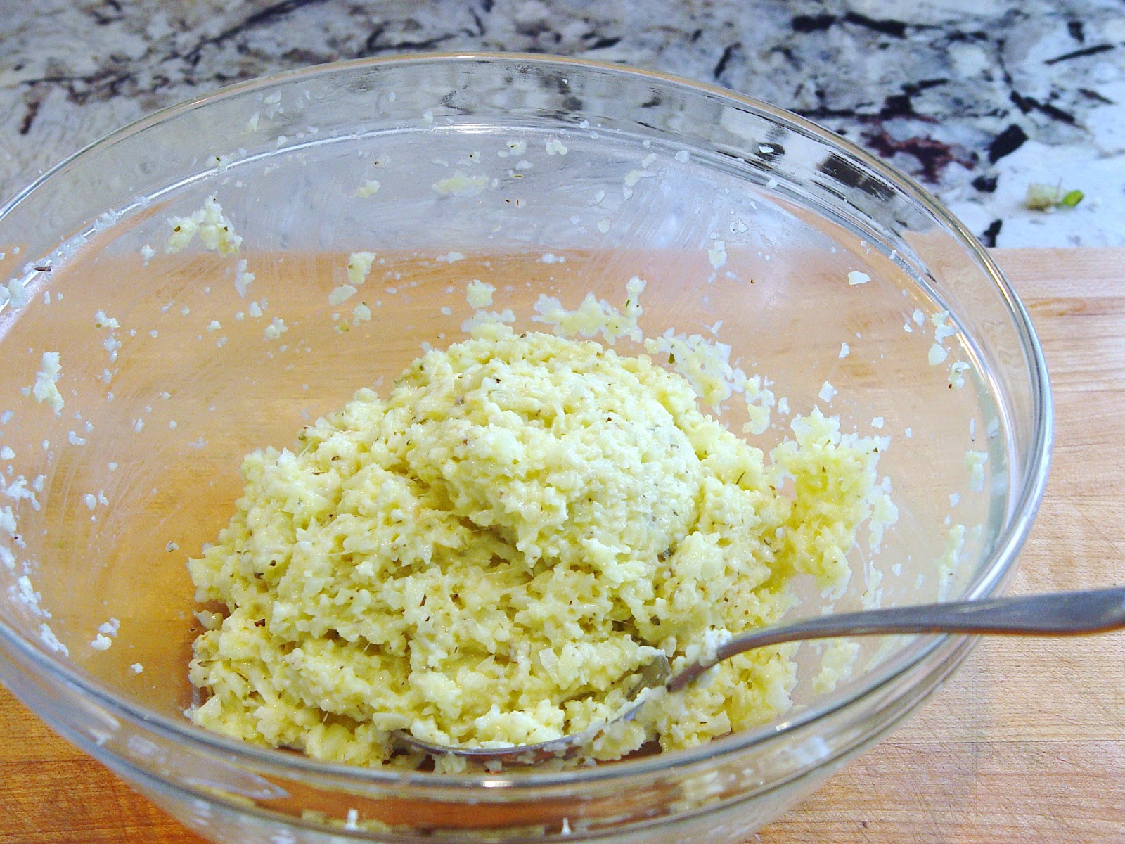 Everything Tasty from My Kitchen Cauliflower Crust Pizza.....you won't