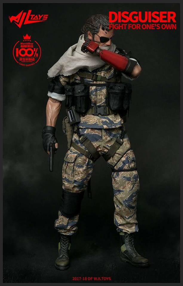 1/6 Scale Toy Phantom Legend Ismael Snake Metal Gear Black Combat Boots Peg Type 