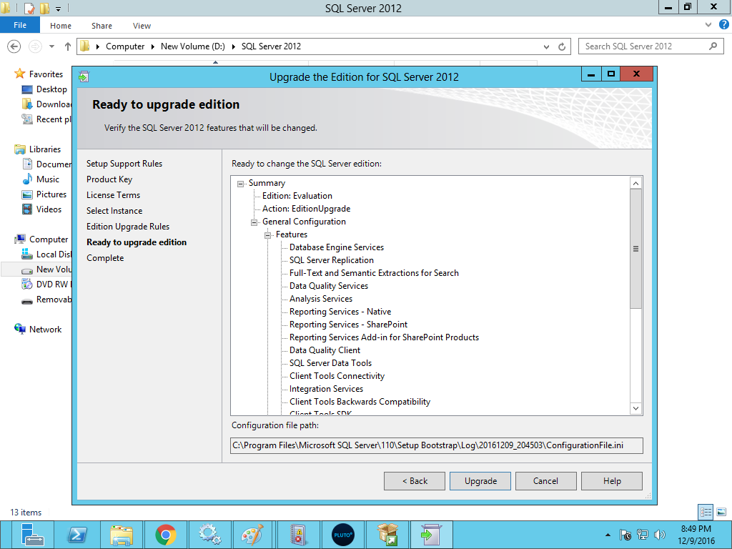 the dependency service group failed to start