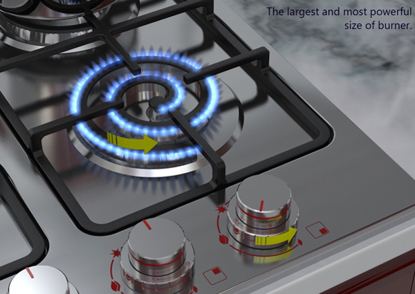 Spiral Burner Cooktop Gas Stove Ytec Conversely Increase Fuel Efficiency When Using Pots The S Are Simple And Burner Boasts Clean Lines I Think M Already In Love With It