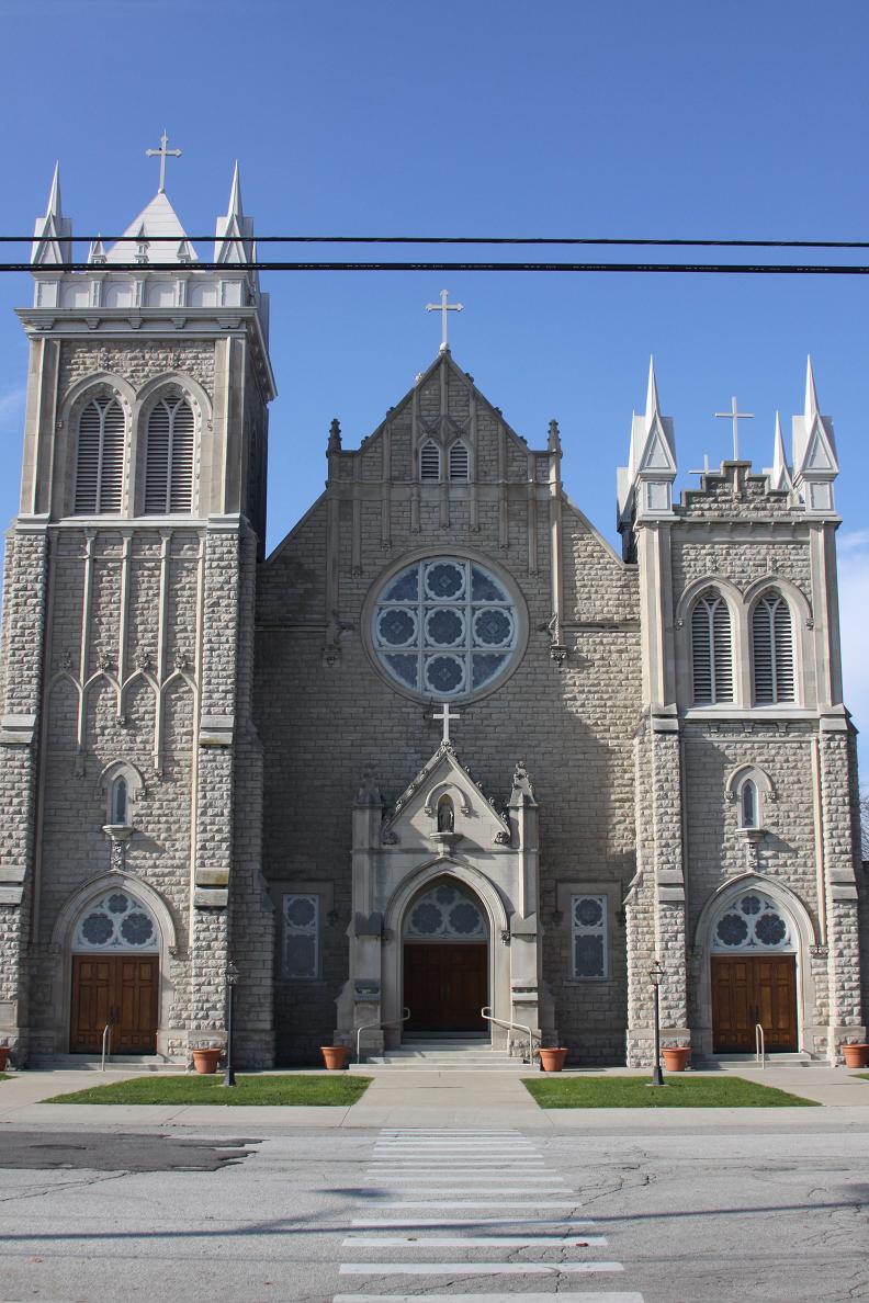 Michigan Exposures Holy Cross Church in Marine City
