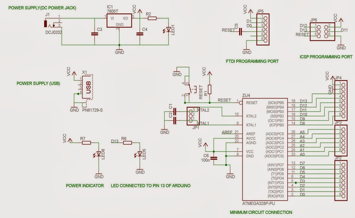 Build Your Own Arduino Board ~ ELECTRONICS LAB