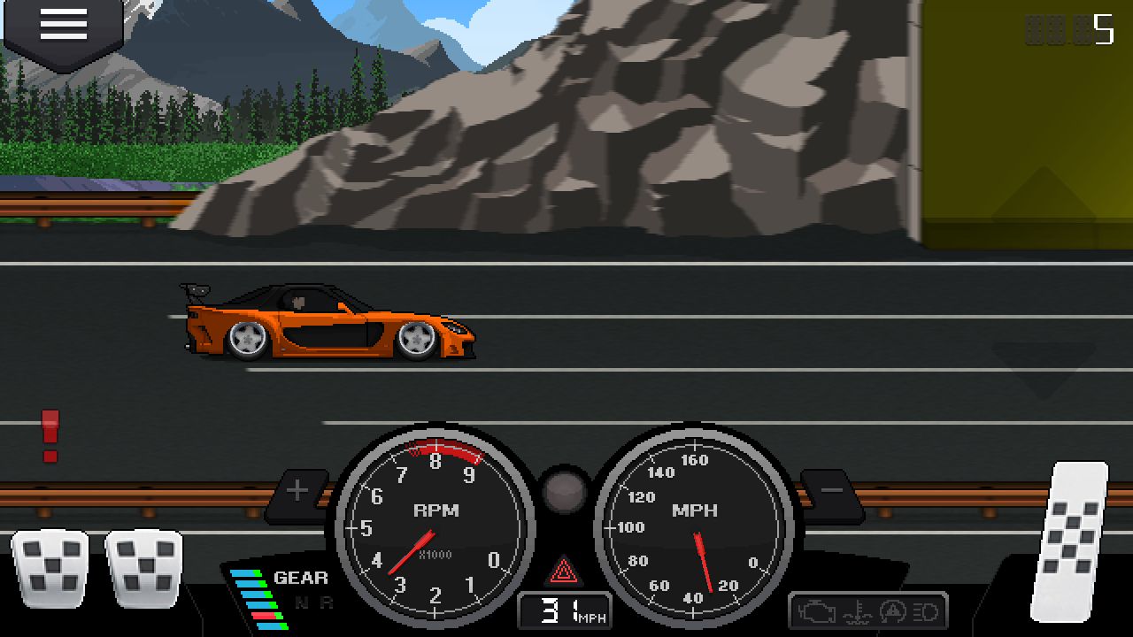 Pixel Car Racer v1.1.4 Apk Android