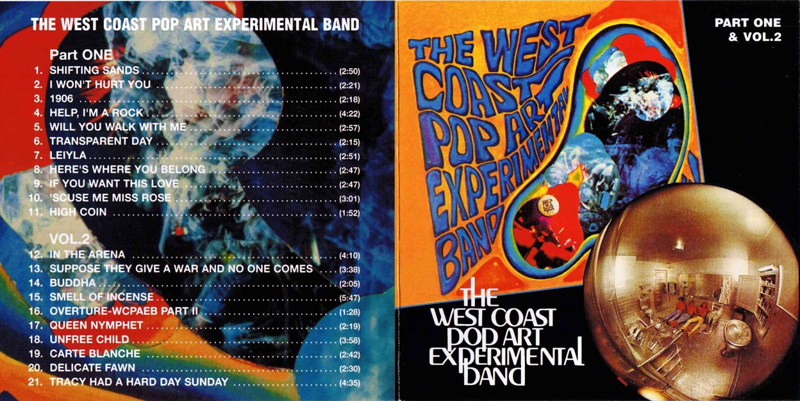 The West Coast Pop Art Experimental Band Part One 1966 60's70's ROCK
