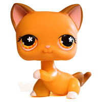 Littlest Pet Shop Collectible Pets Cat Shorthair (#539) Pet