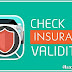 गाड़ी नंबर से इंश्योरेंस कैसे चेक करें, Check Vehicle Insurance Validity