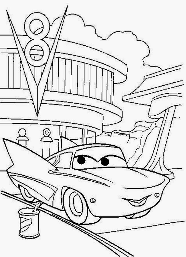 car coloring page http://holiday.filminspector.com/2014/04/car-coloring-page.html