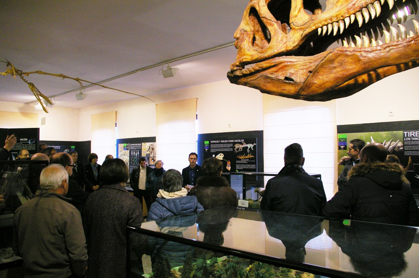 Fundacion Dinosaurios Cyl Homenaje en el Museo de Dinosaurios