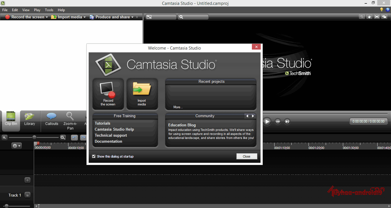 camtasia studio 8 website