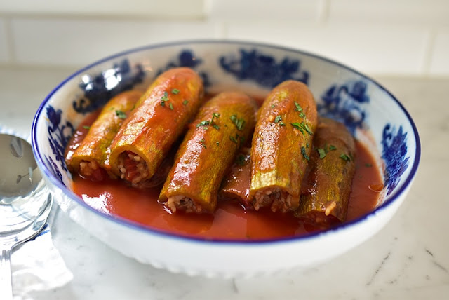 Vegetarian Stuffed Koosa