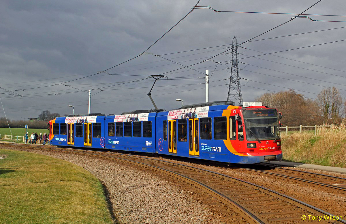 Rotherham single ended tram