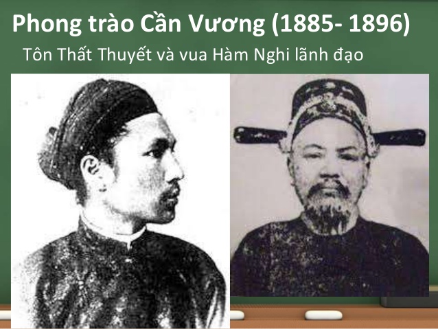các cuộc khởi nghĩa tiêu biểu trong phong trào Cần Vương các cuộc khởi nghĩa tiêu biểu trong phong trào Cần Vương