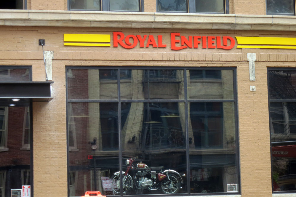 Royal Enfield shows off its wares in Milwaukee