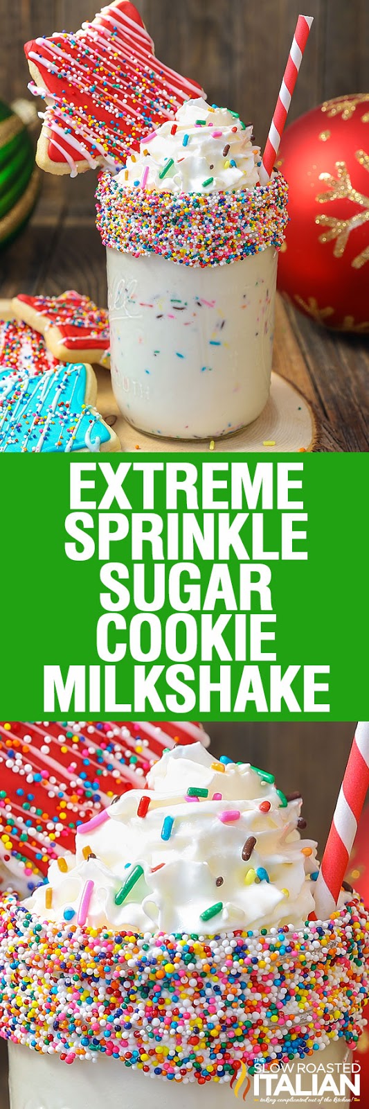 Sprinkle Extreme Sugar Cookie Milkshake