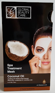Global Beauty Care Coconut Oil Spa Treatment Mask
