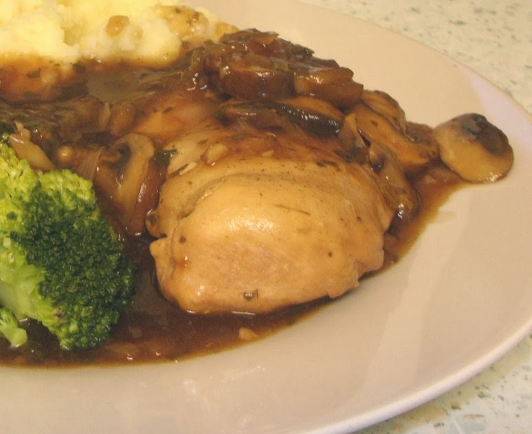 Jenny Eatwell's Rhubarb & Ginger Slow Cooker Mushroom & Tarragon Chicken