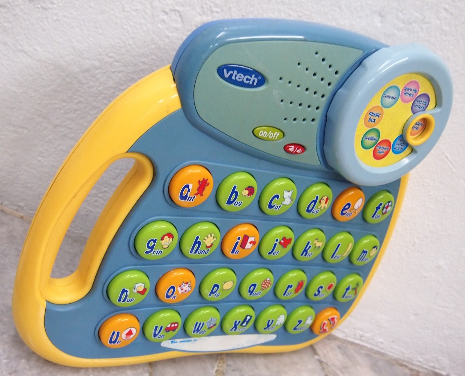 JuaiMurah Vtech Alphabet Toy Teaches Phonics Letters