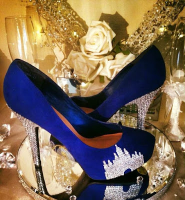 Zapatos de novia azules Zapatos de novia azules