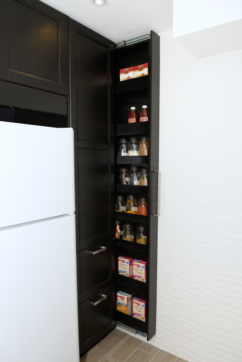 90 inch floor to ceiling spice rack wilde north kitchen remodel
