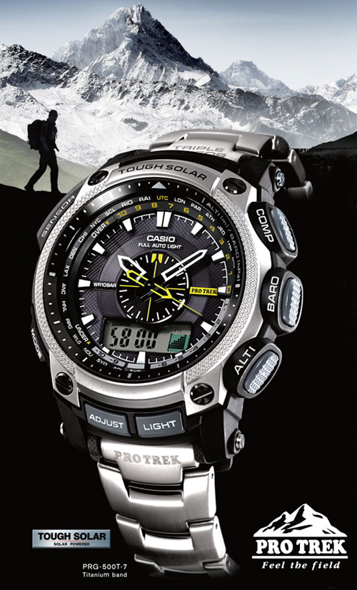 casio protrek range