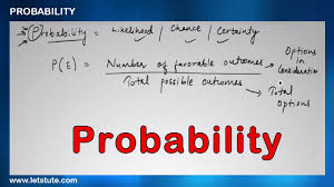 Probability/Possibility/chance