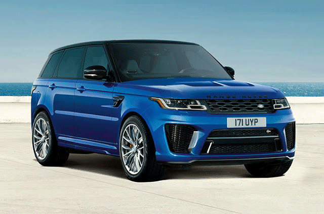2018 Range Rover Sport SVR Full Specifications Range Rover Sport SVR Specs
