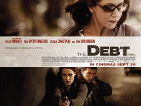 The Debt movie quad poster