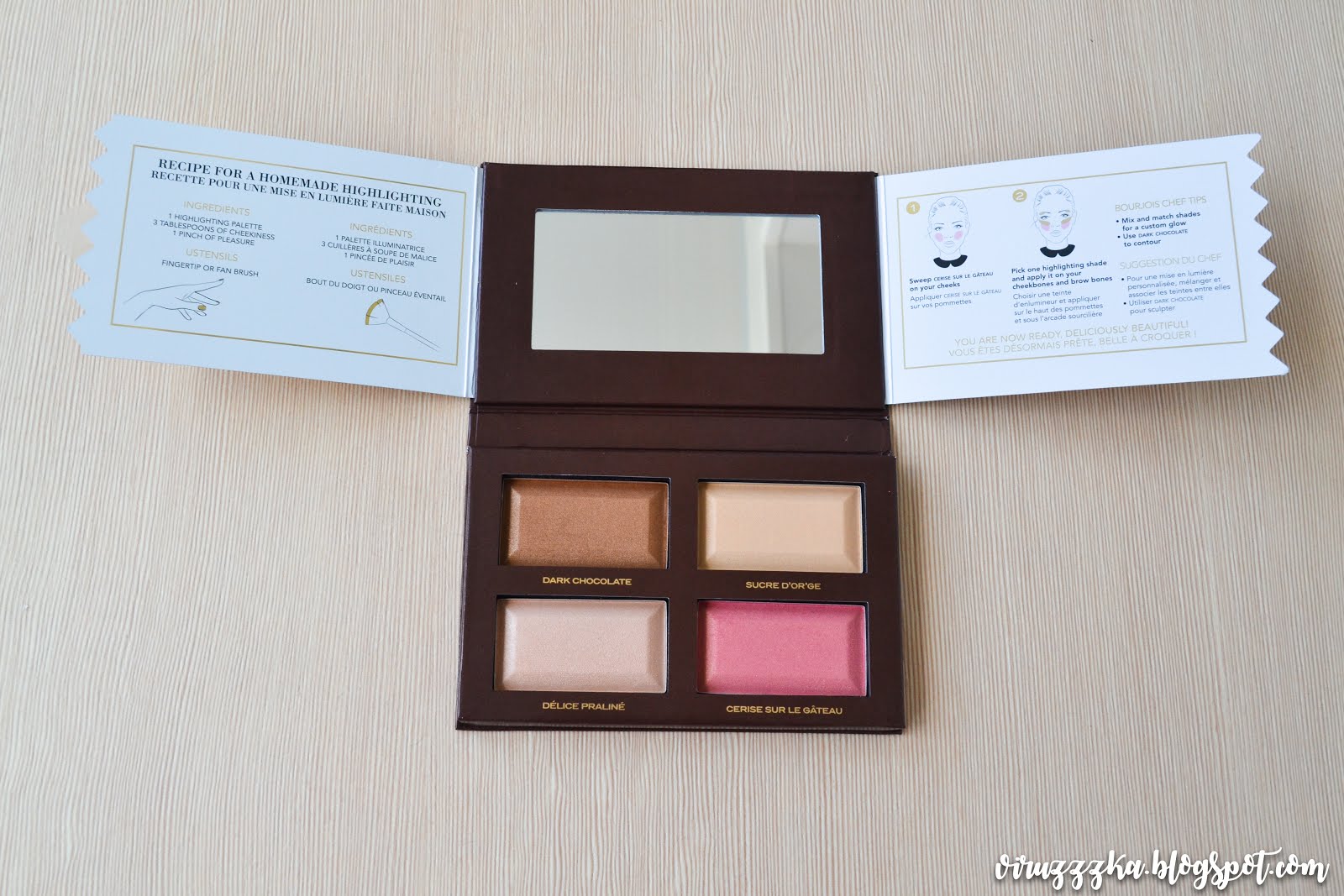 Bourjois Delice de Poudre Bronzing & Highlighting Palette Review Swatches