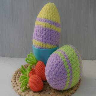 PATRON GRATIS HUEVO DE PASCUA AMIGURUMI 32910