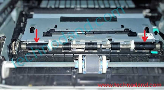 Printer LaserJet Hp Pro M402n Error Paper jam [ kertas tertarik miring ]