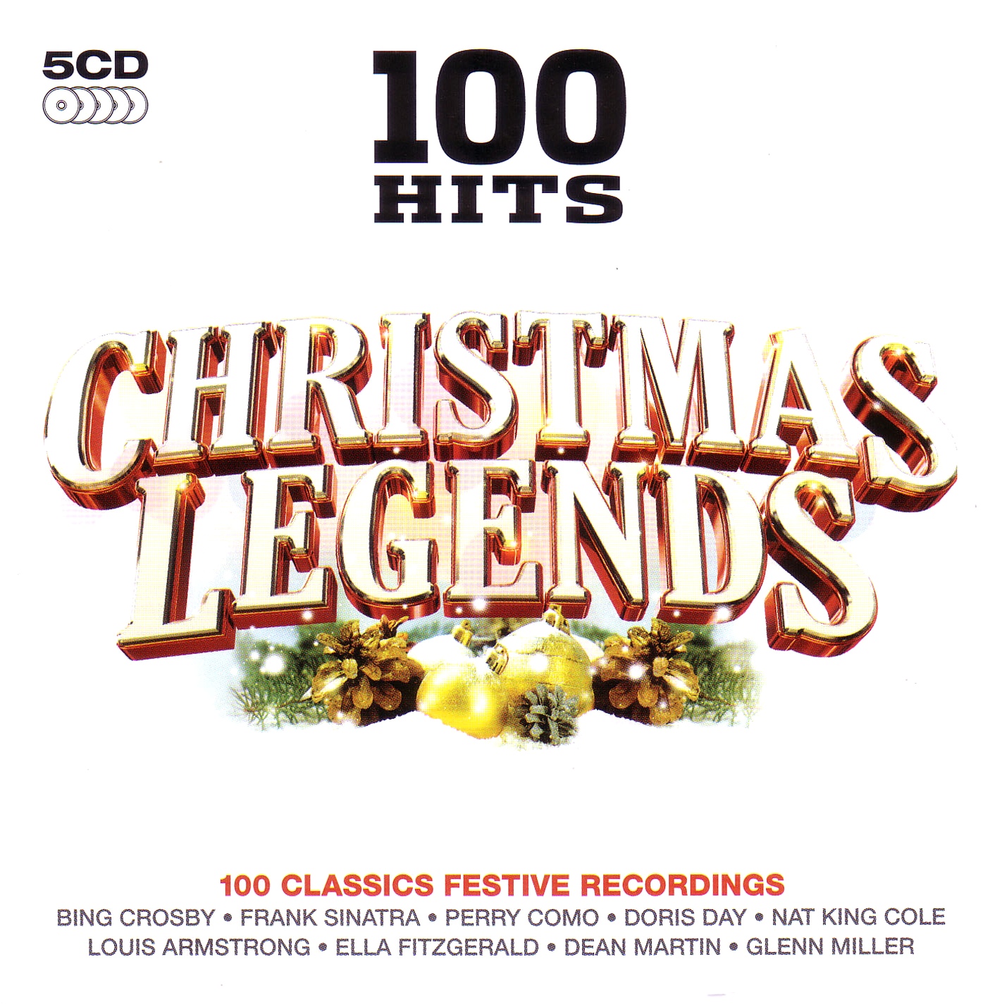 CHRISTMAS Christmas Legends  100 Hits [5 CD's]