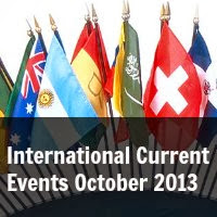 International Current Events October 2013
