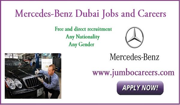 Mercedes Benz Dubai Latest Jobs And Careers 2018