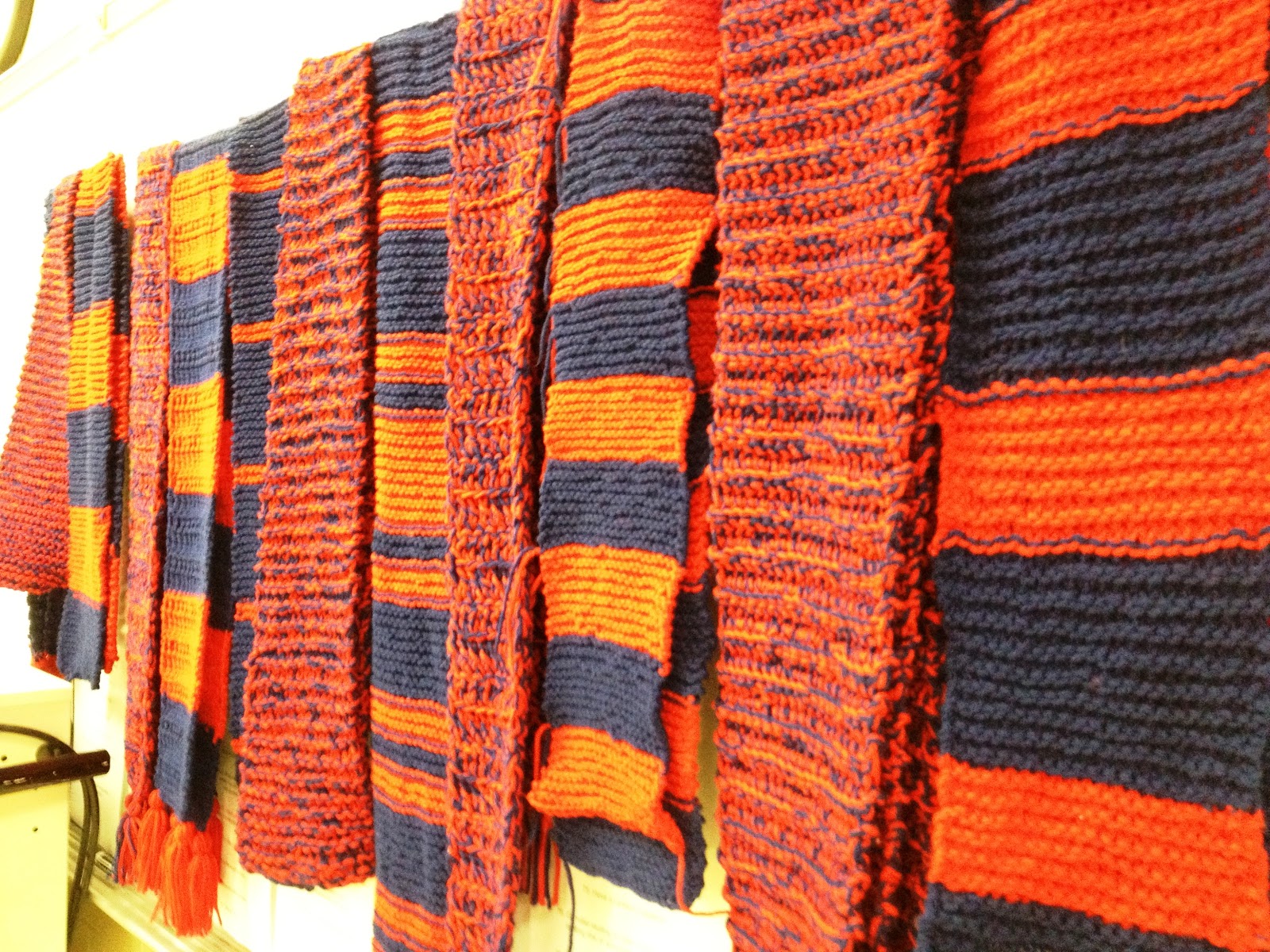 Tins and Treasures Special Olympics Scarf Project 2012