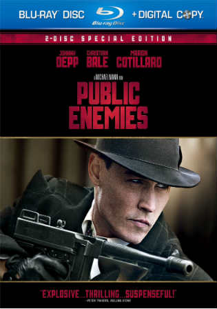 Public Enemies 2009 BluRay 400Mb Hindi Dual Audio 480p