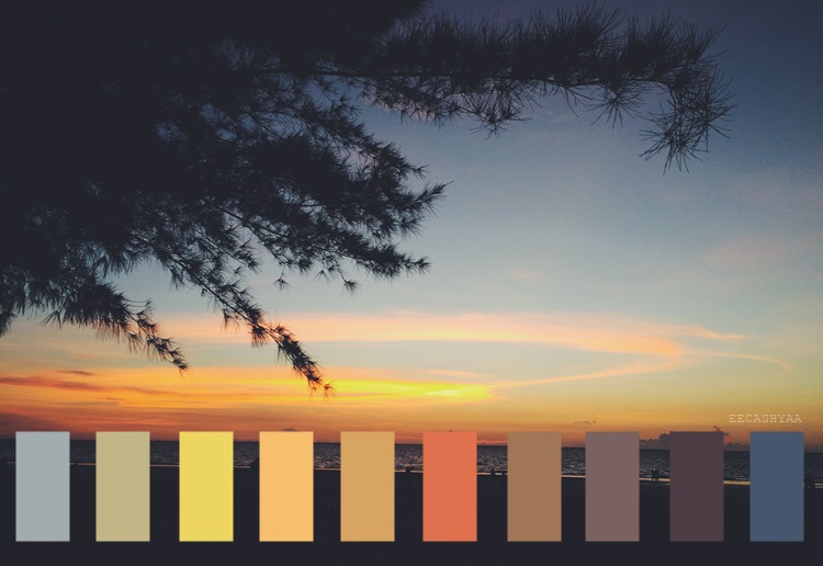 color palette, miri sarawak