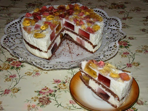 Tort vitraliu - dukan style