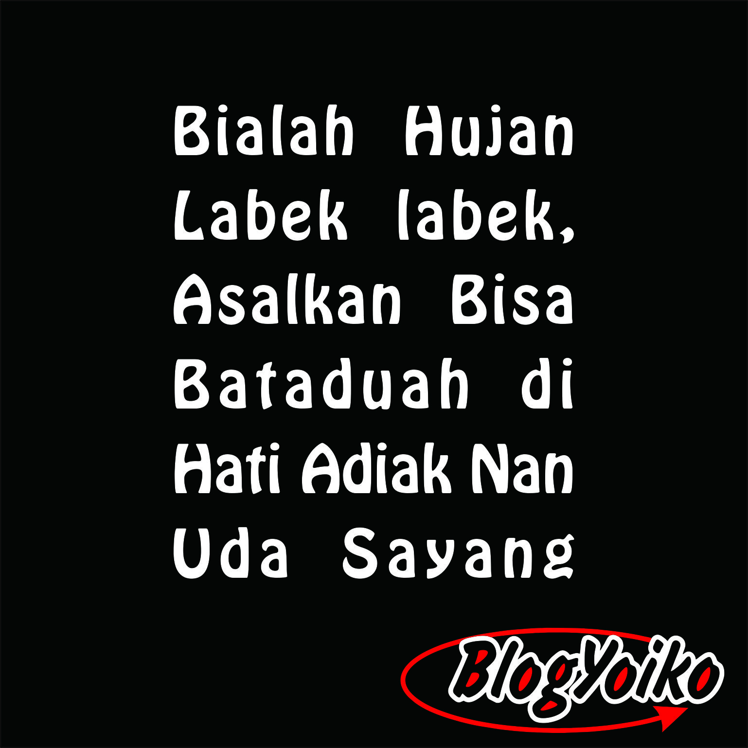 Baru 39+ Kata Cinta Orang Minang